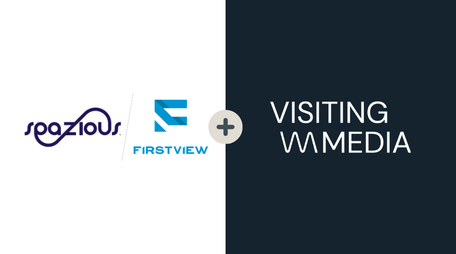 Spazious & FirstView Join Visiting Media to Build a Global Platform for Immersive Hospitality Sales